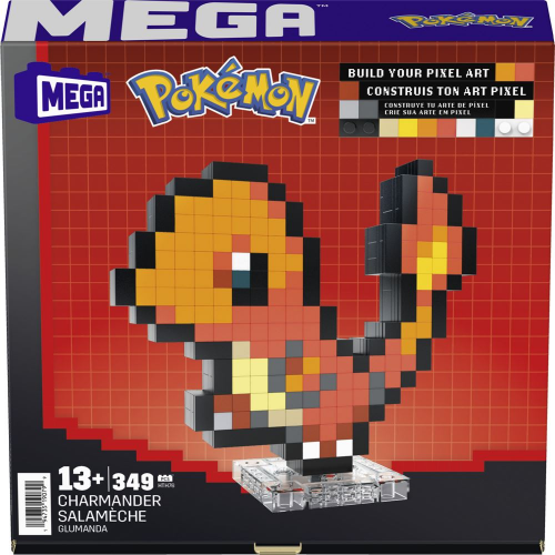Mattel - Pokemon - Charmander [Pixel Art]
