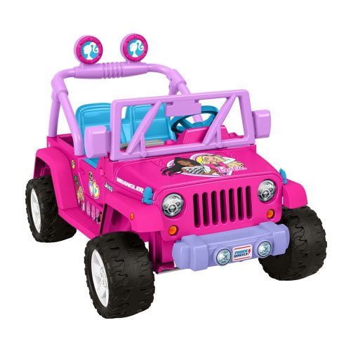 Mattel - Power Wheels - Barbie Jeep