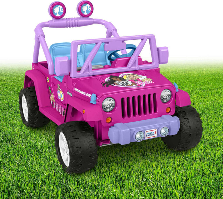 Mattel - Power Wheels - Barbie Jeep