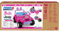 Mattel - Power Wheels - Barbie Jeep
