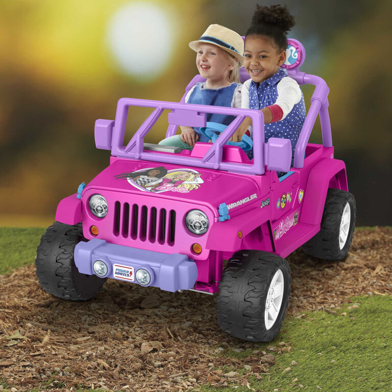 Mattel - Power Wheels - Barbie Jeep