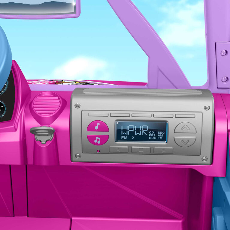 Mattel - Power Wheels - Barbie Jeep