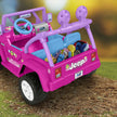 Mattel - Power Wheels - Barbie Jeep