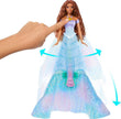 Mattel - Tl Disney The Little Mermaid Transforming Ariel Fashion Doll, Switch from Human to Mermaid