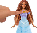 Mattel - Tl Disney The Little Mermaid Transforming Ariel Fashion Doll, Switch from Human to Mermaid