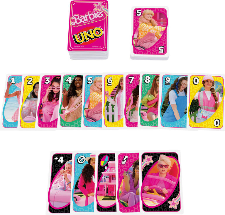 Mattel - UNO - BARBIE - CARD GAME