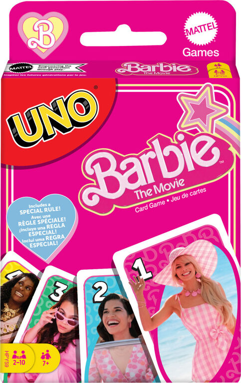 Mattel - UNO - BARBIE - CARD GAME