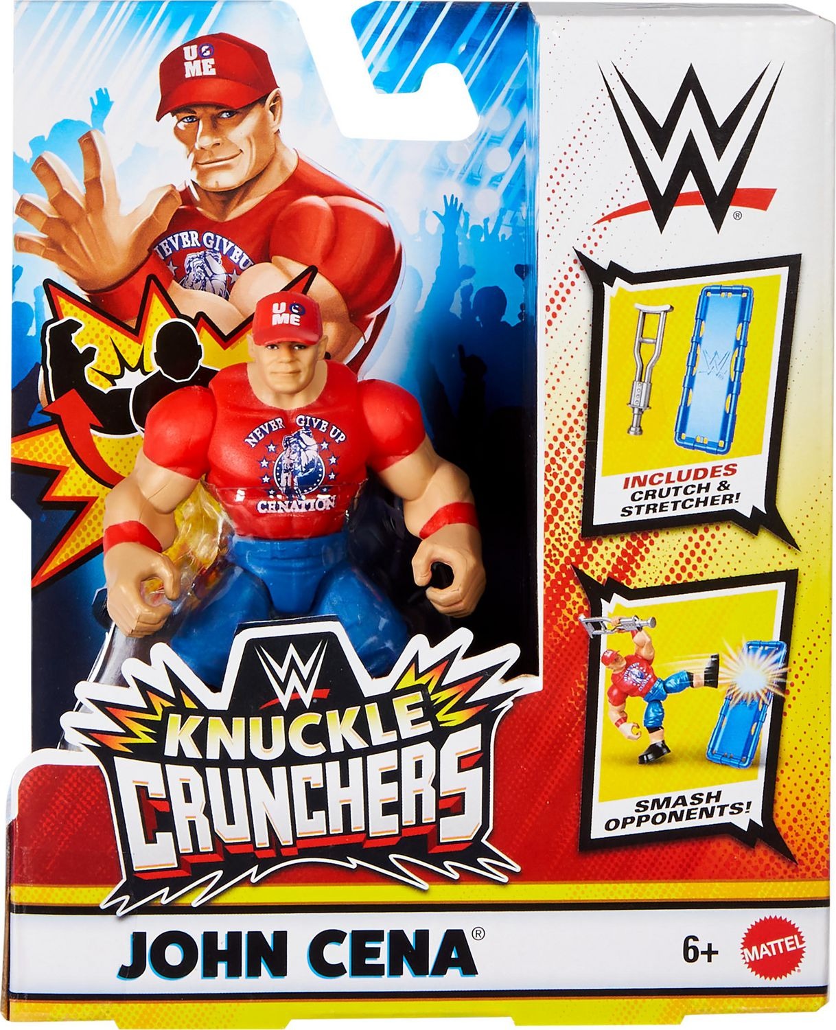 Mattel - WWE - Figurine Knuckle Crunchers 