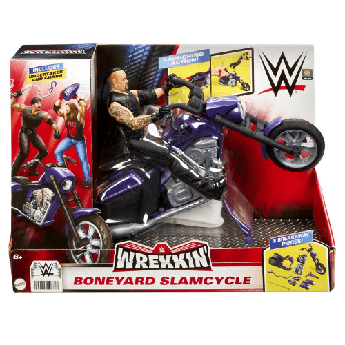 Mattel - WWE - Wrekkin Boneyard Slam-Cycle (Undertaker)