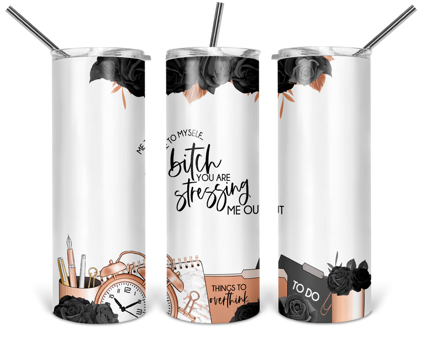 Me to Myself Skinny Tumbler