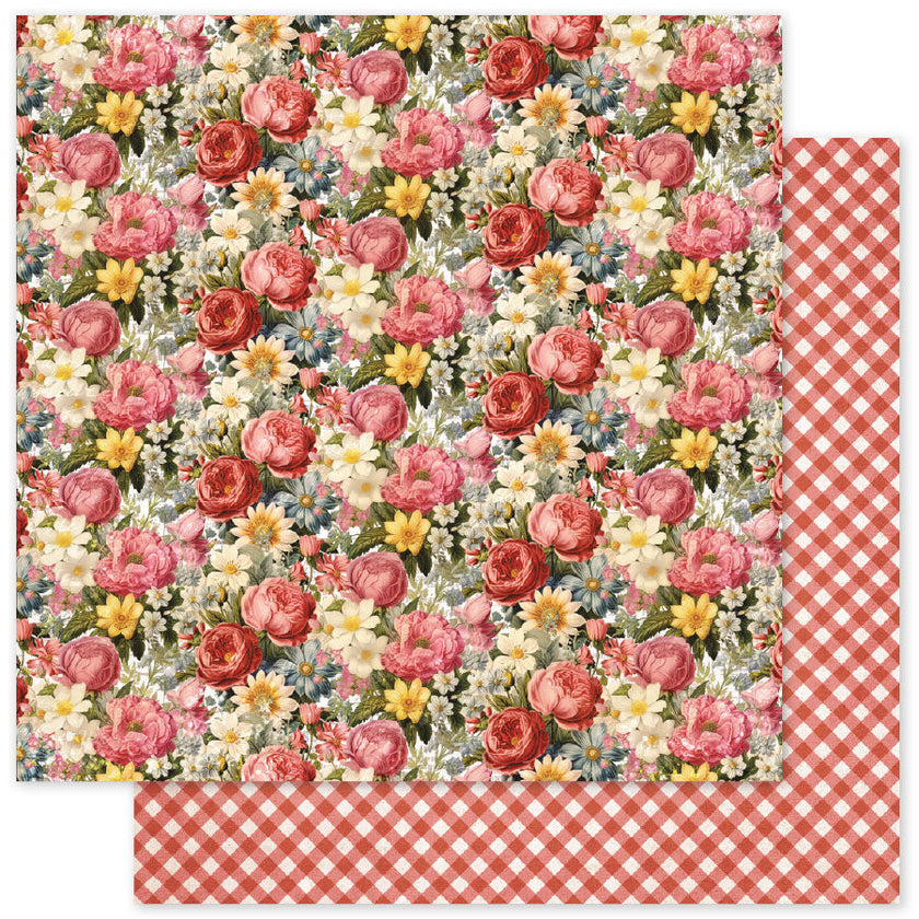 Meadowbrook Farm Patterns F 12 x 12 Paper (12 pc Bulk Pack) 35106