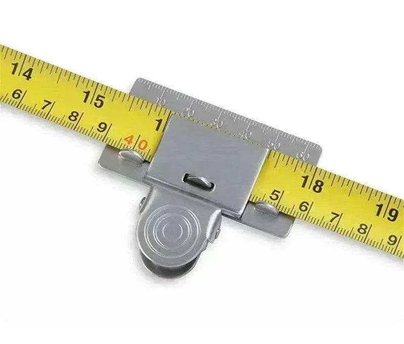 Measuring Clamp, Tape Measure, Curling Clamp, Measuring Rule Fixing Clip