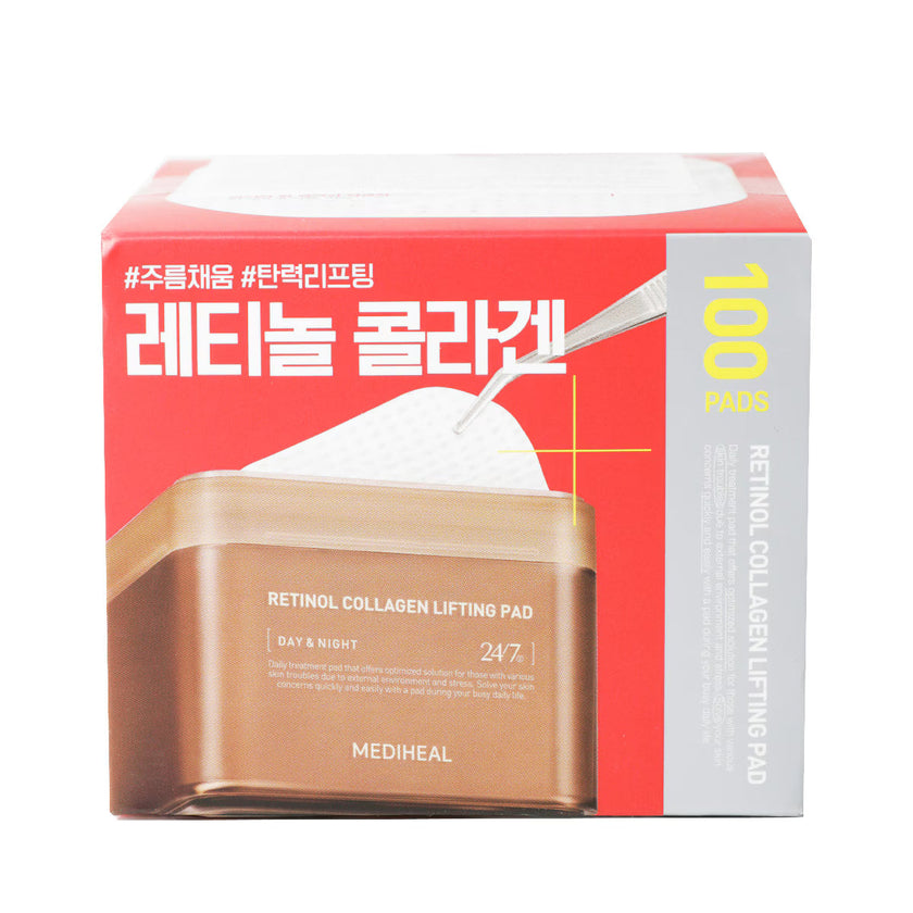 Mediheal Retinol Collagen Lifting Pad 180ml / 100pads