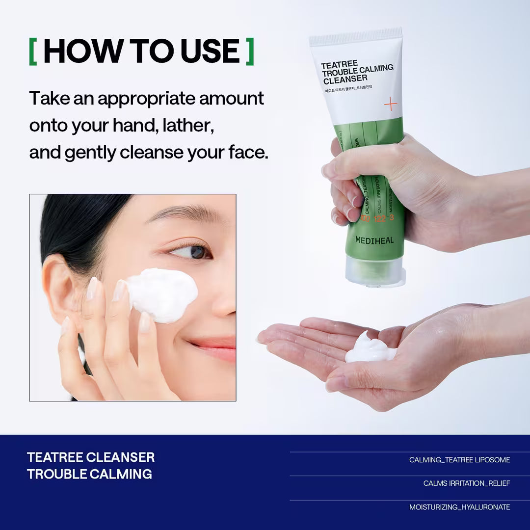 Mediheal Teatree Cleanser_Trouble Calming 120ml