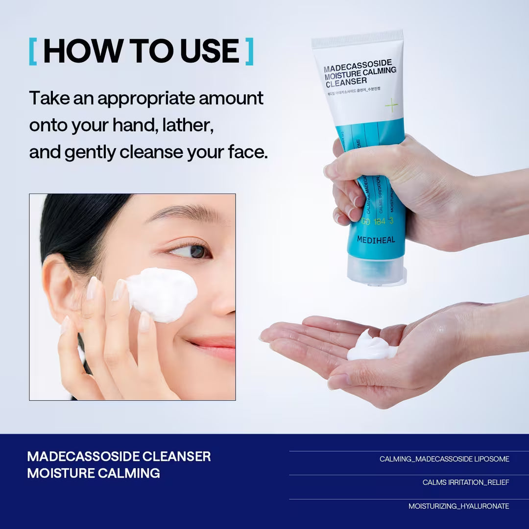 Mediheal Madecassoside Cleanser_Moisture Calming 120ml