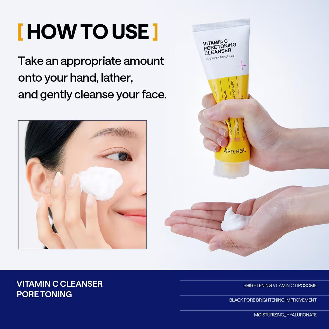 Mediheal Vitamin C Cleanser_Pore Toning 120ml