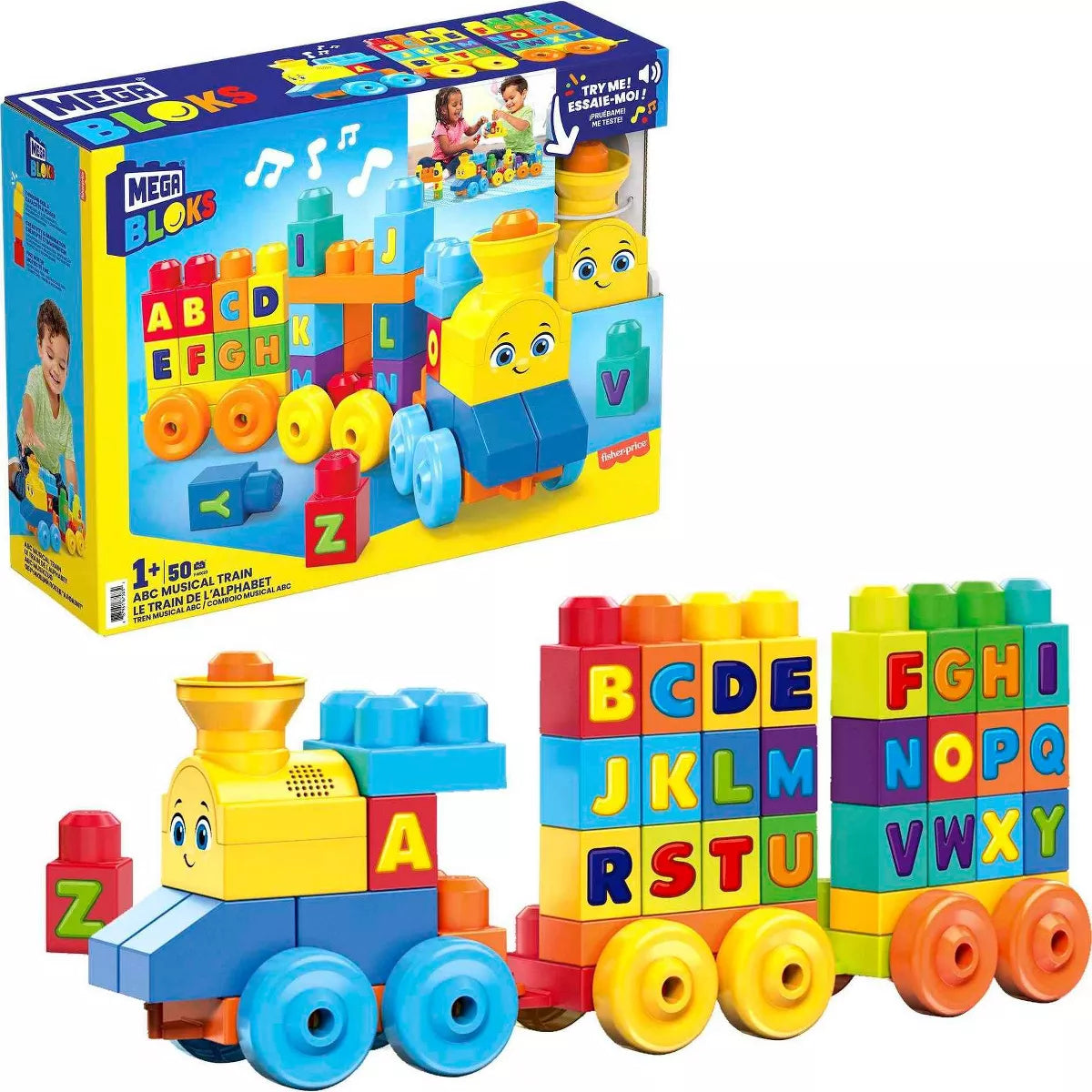 Mega Toys - Abc Musical Train