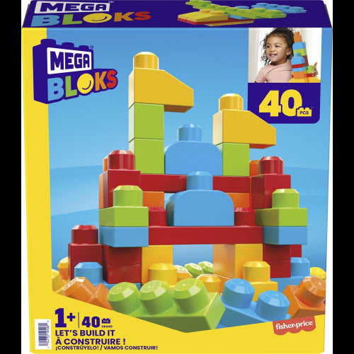 Mega Toys - Let's Build It (40Pcs)