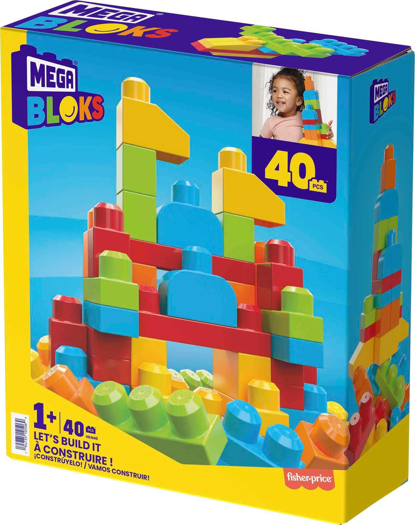 Mega Toys - Let's Build It (40Pcs)
