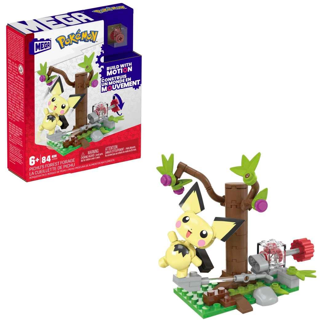Mega Toys - Pokemon - Building Toy Kit, Pichu's Forest