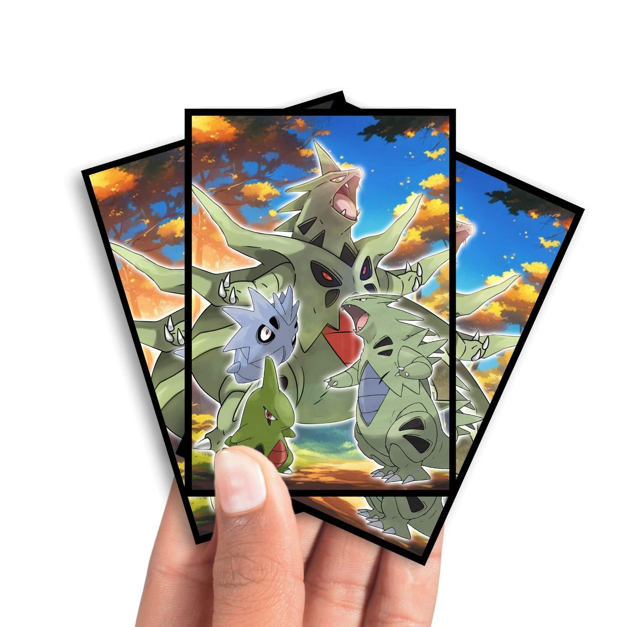 Manches de cartes Mega Tyranitar Evolutions