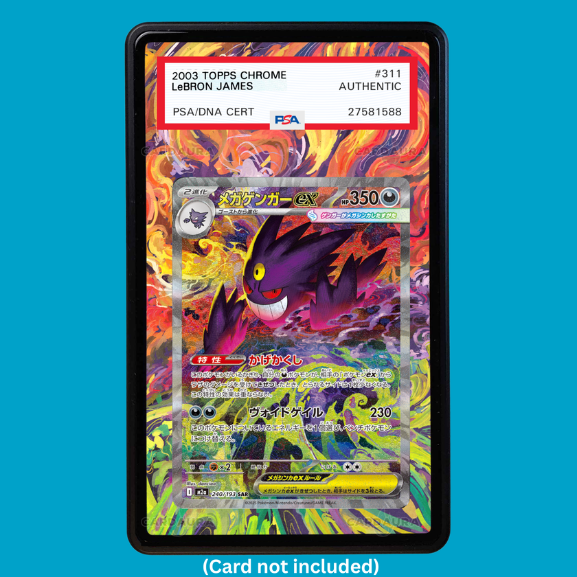 Mega Gengar EX 240/193 Ascended Heroes (Graded) Display Case