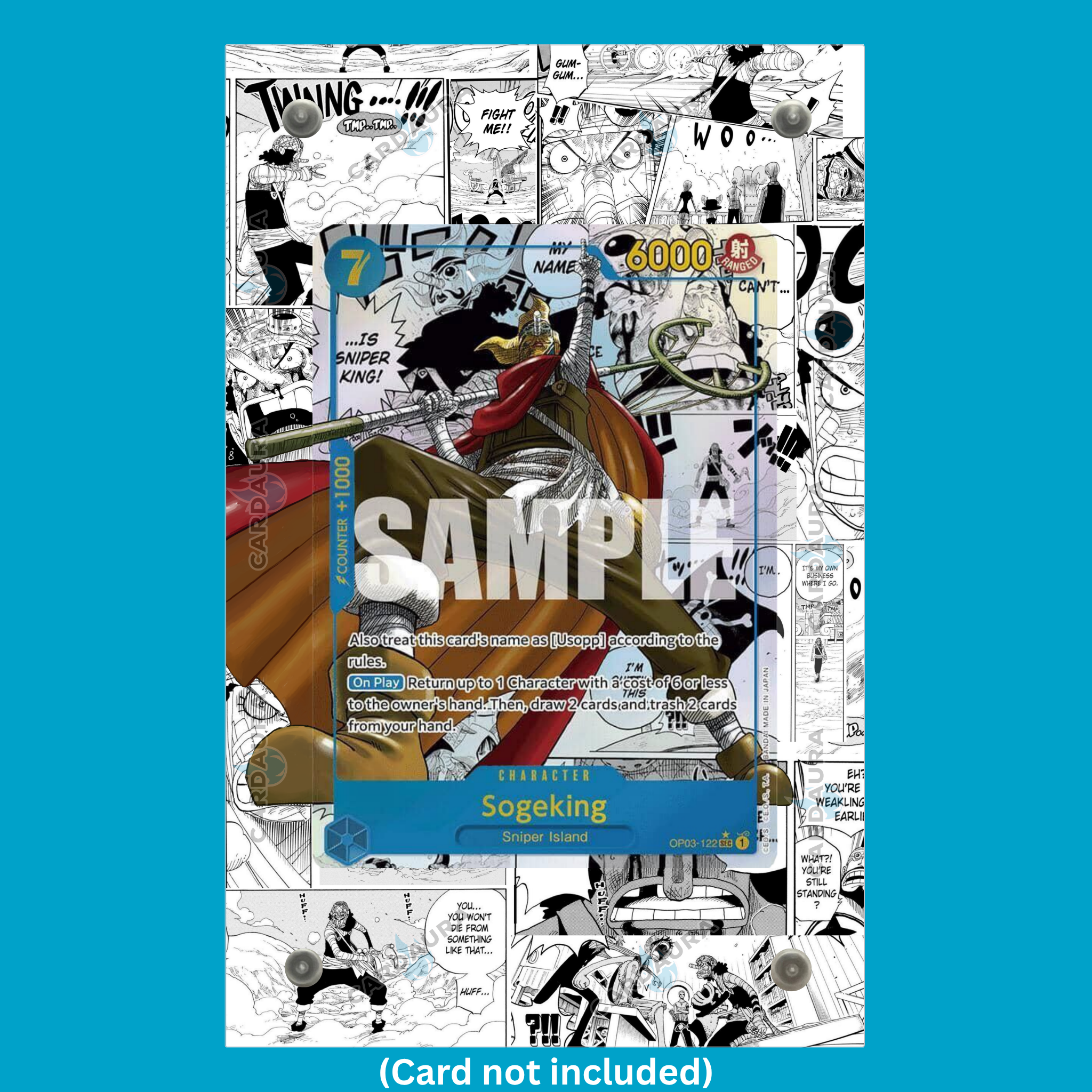 Sogeking (Alternate Art) (Manga) - Pillars of Strength (OP03) (Ungraded) Display Case