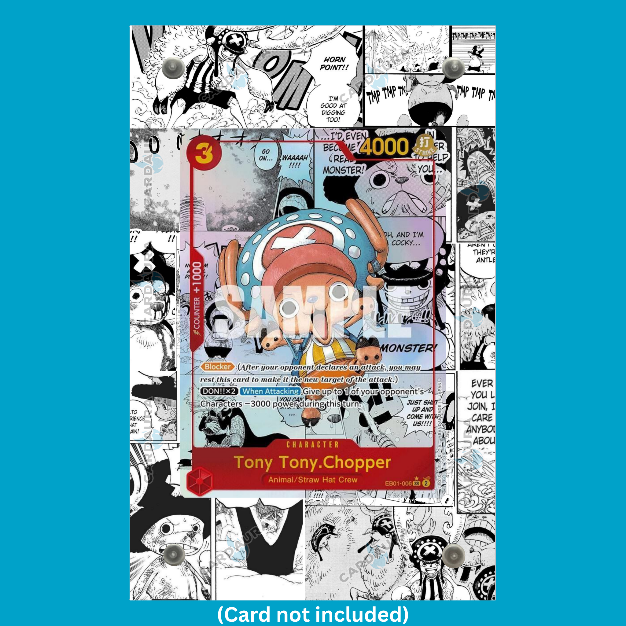 Manga Tony Tony Chopper EB01-006 Memorial Collection (Ungraded) Display Case