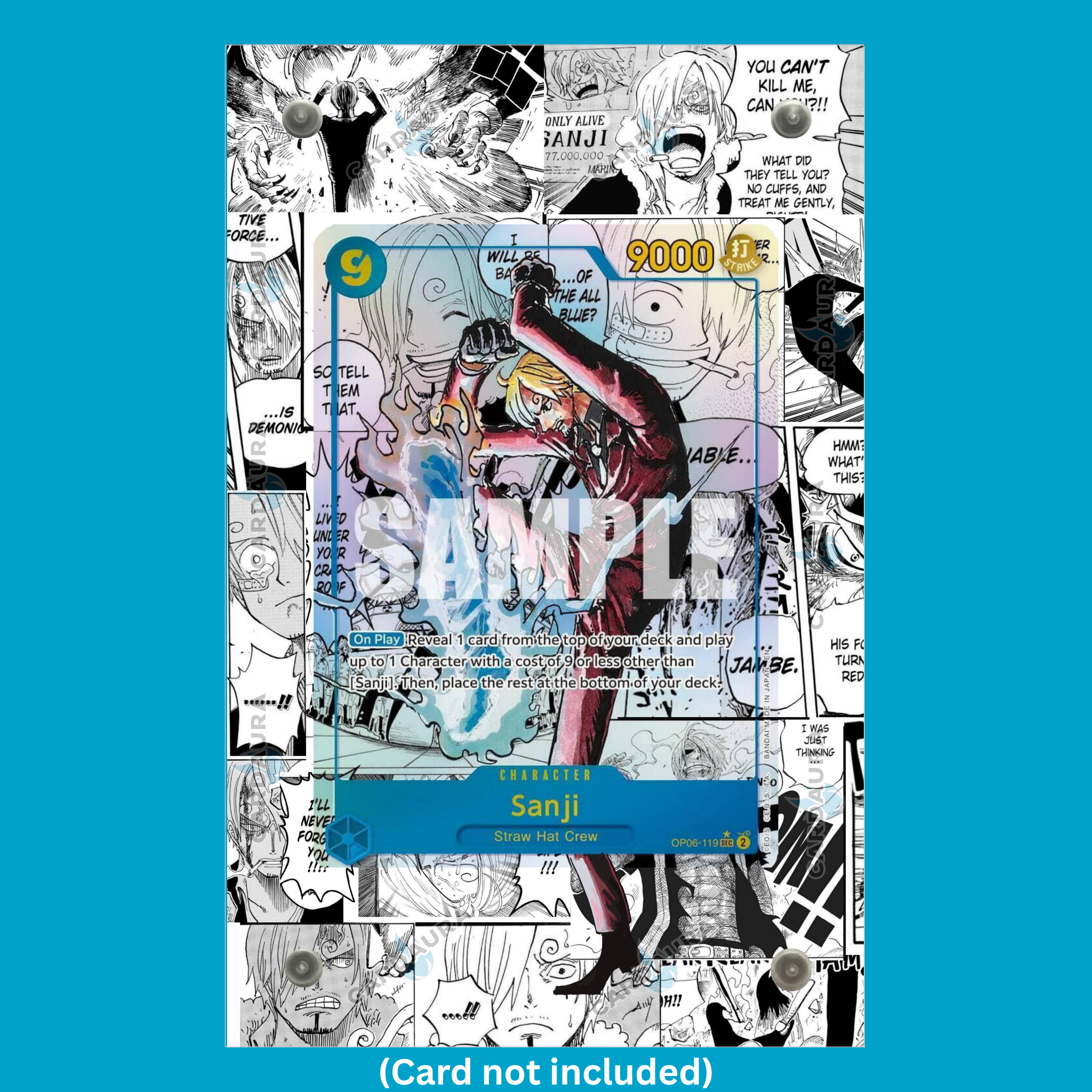 Manga Sanji OP06-119 (Manga) (Ungraded) Display Case