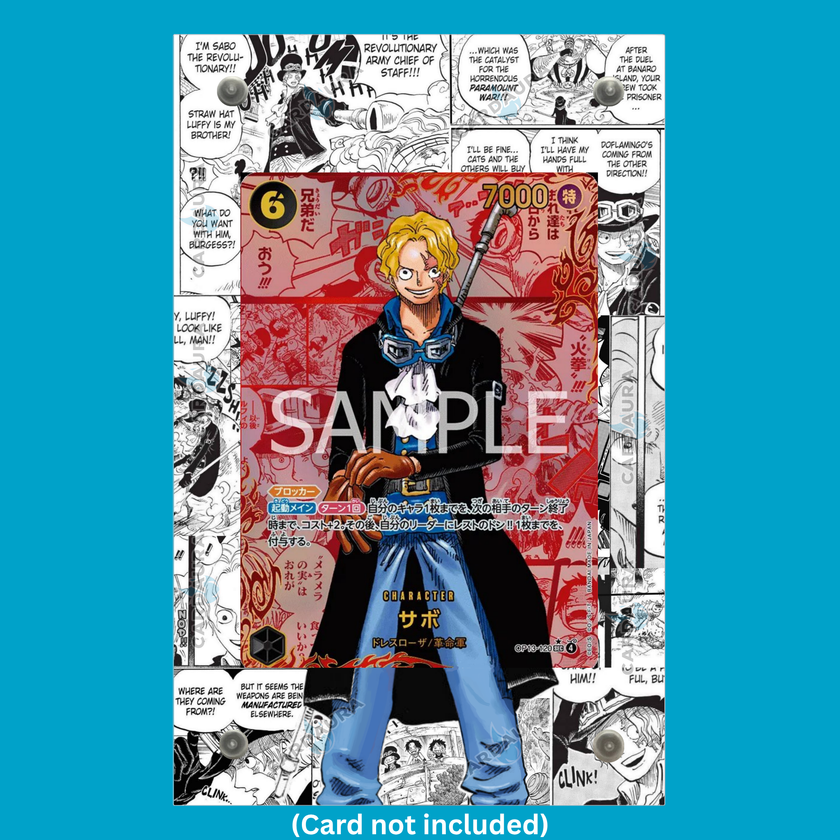 Manga Sabo OP13-120 - Carrying On His Will (Ungraded) Display Case