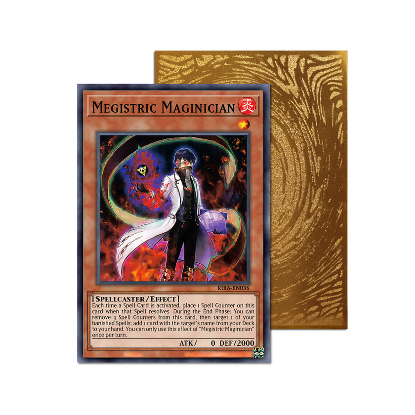 Carte Orica Métal Megistric Maginician