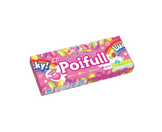 Meiji Poifull Assorted Fruit Jelly Bean (53G)