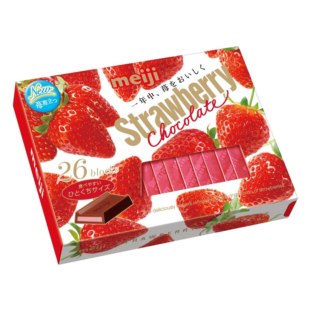Meiji Strawberry Chocolate (120.9G) [Best Before Date: 2026.12]