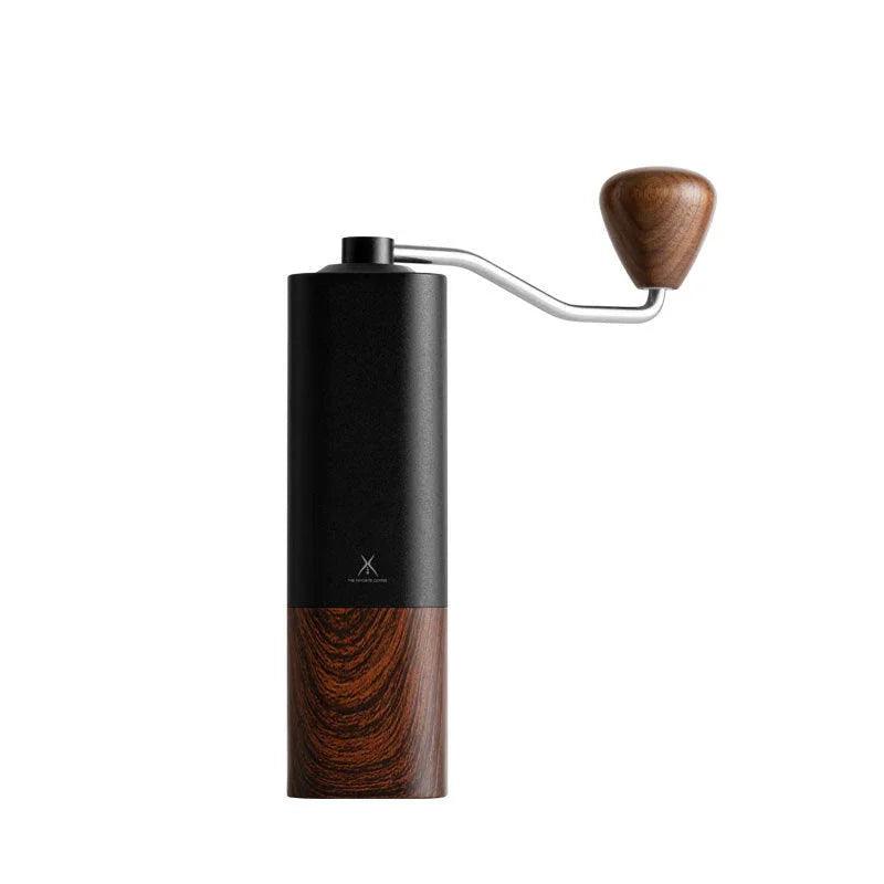 Portable Manual Coffee Grinder, Ceramic Burr, Stainless Steel, Hand Crank, 30g Capacity