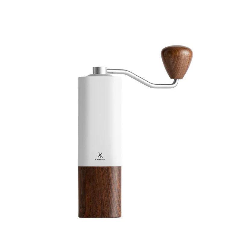 Portable Manual Coffee Grinder, Ceramic Burr, Stainless Steel, Hand Crank, 30g Capacity