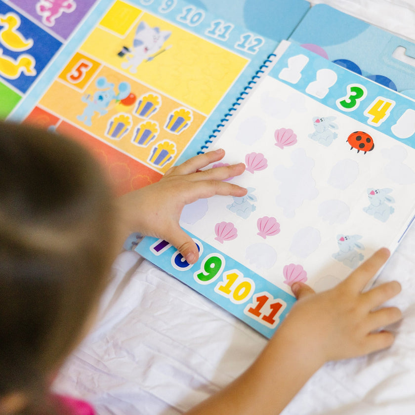 Melissa & Doug - Blues Clues & You - Activity Pad & Stickers - Letters & Numbers (6L)
