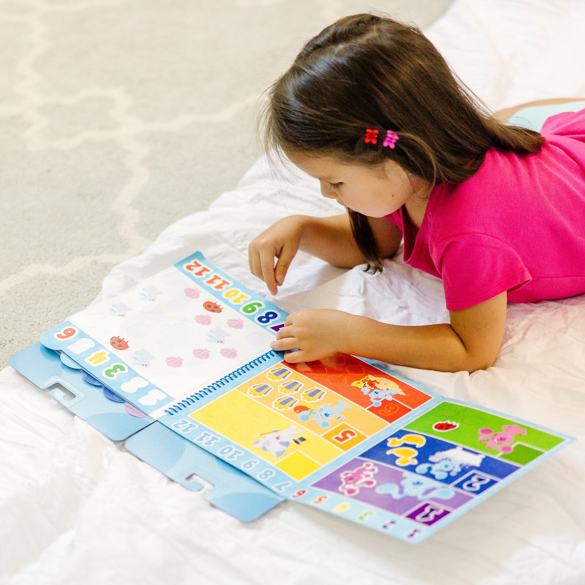 Melissa & Doug - Blues Clues & You - Activity Pad & Stickers - Letters & Numbers (6L)