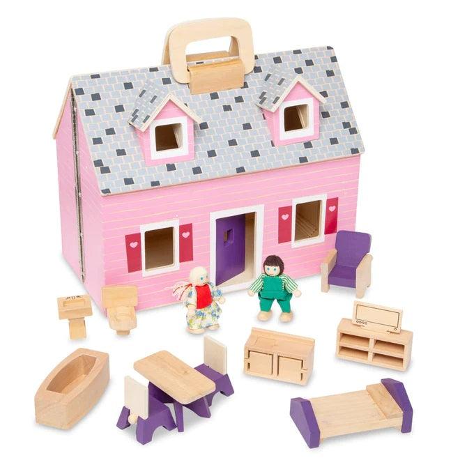 Melissa & Doug - Fold & Go Dollhouse