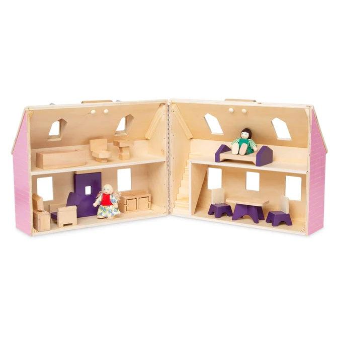 Melissa & Doug - Fold & Go Dollhouse