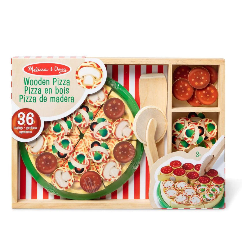 Melissa & Doug - Pizza Party Wooden Set