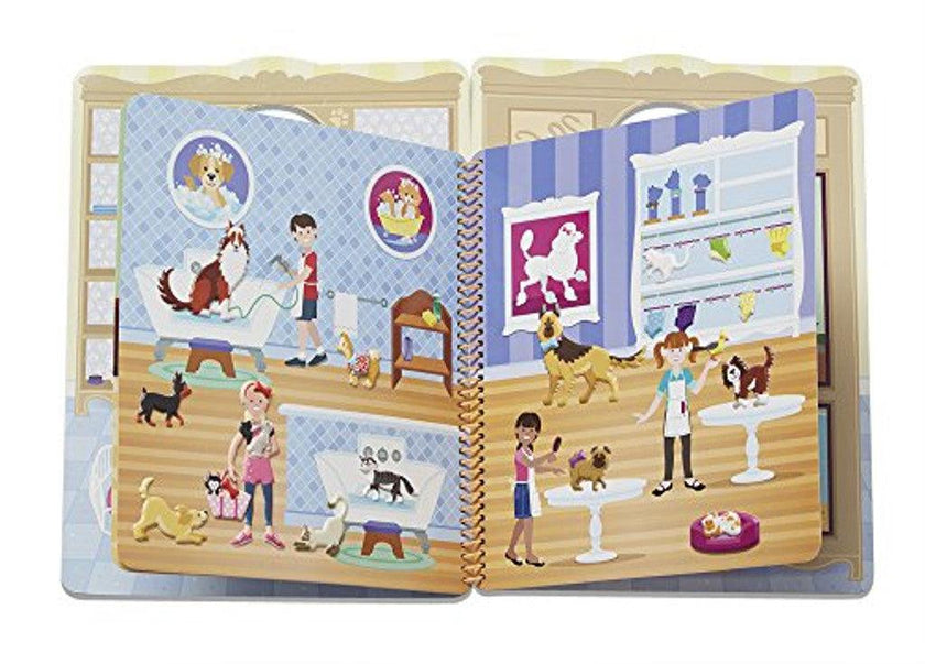 Melissa & Doug - Puffy Sticker Activity Book - Pets Place (8L)