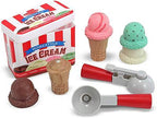 Melissa & Doug - Scoop & Stack Ice Cream Cone Playset (6L)