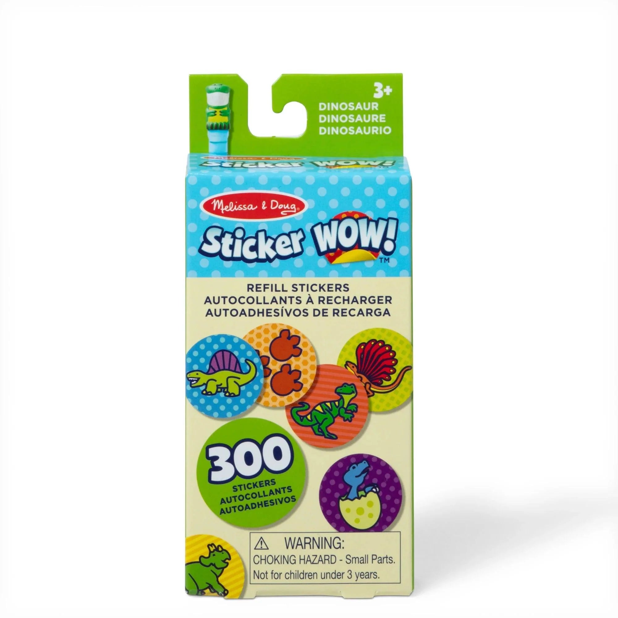 Melissa & Doug - Sticker WOW!® Refill Stickers – Dinosaur