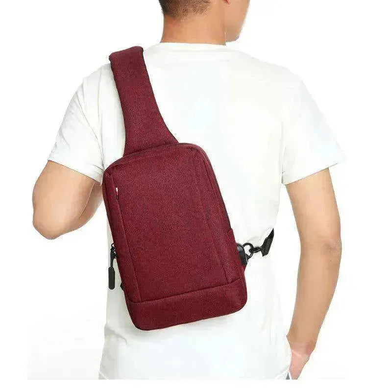 Men Chest Bag Shoulder Crossbody Sling Backpack Fanny Pack