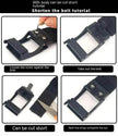 Men's Auto Buckle Belt: Thickened, Dual-use