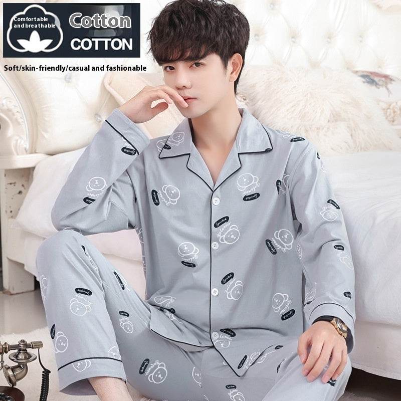 Thin Pajama Pants – Men’s Cotton Loose Home Wear for All Seasons