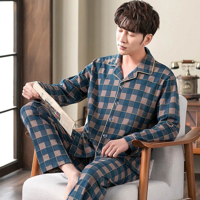 Thin Pajama Pants – Men’s Cotton Loose Home Wear for All Seasons
