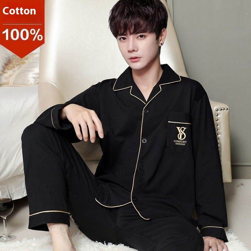Thin Pajama Pants – Men’s Cotton Loose Home Wear for All Seasons