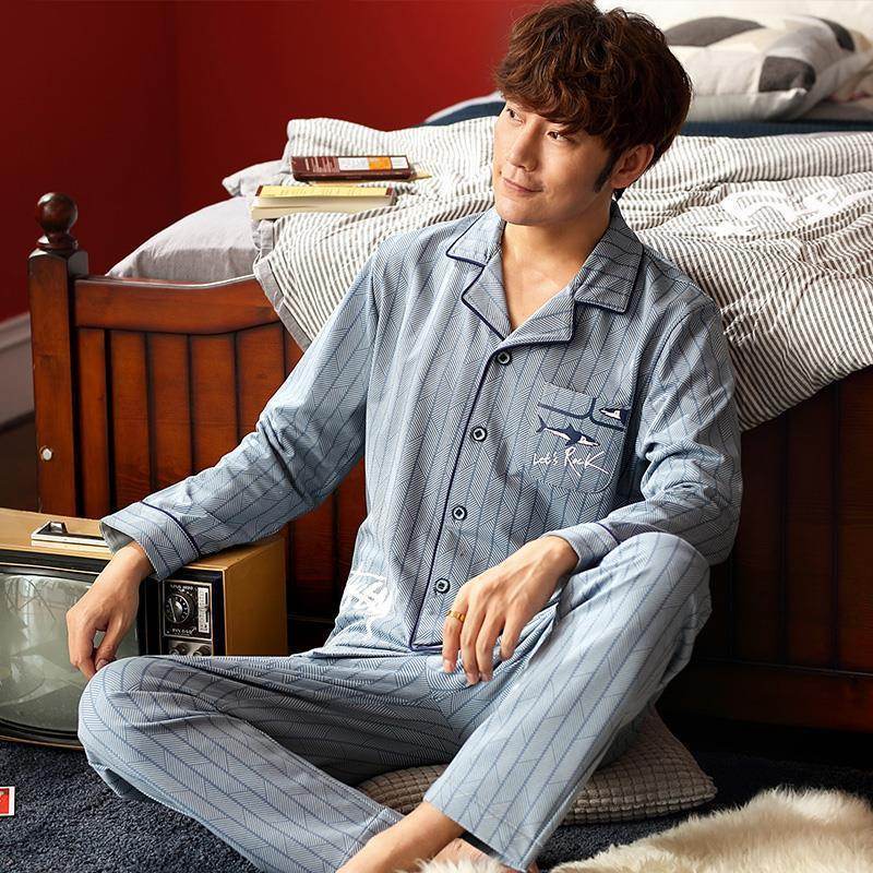 Thin Pajama Pants – Men’s Cotton Loose Home Wear for All Seasons