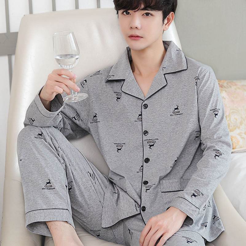 Thin Pajama Pants – Men’s Cotton Loose Home Wear for All Seasons